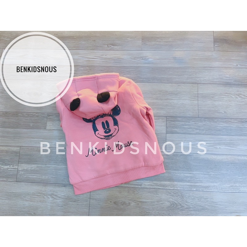 Áo khoác Disney lót lông cho bé gái