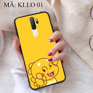 Ốp lưng Oppo A5 2020 viền dẻo TPU BST Khủng Long Lai Ong