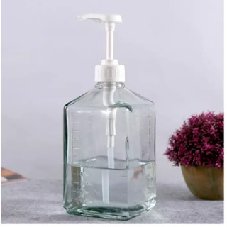 BÌNH THỦY TINH CÓ VÒI BƠM SIRUP, BƠM ĐƯỜNG, DUNG TÍCH BÌNH 1100ML