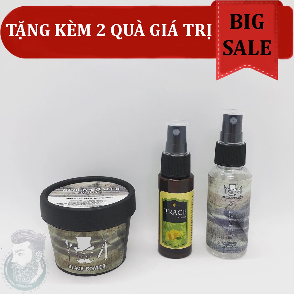 ✅[TẶNG 2 QUÀ] Sáp vuốt tóc nam Hyperclay 100g + Tặng Pre Styling & Hair Lotion