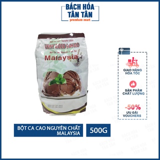 Bột ca cao nguyên chất Malaysia, gói 500g