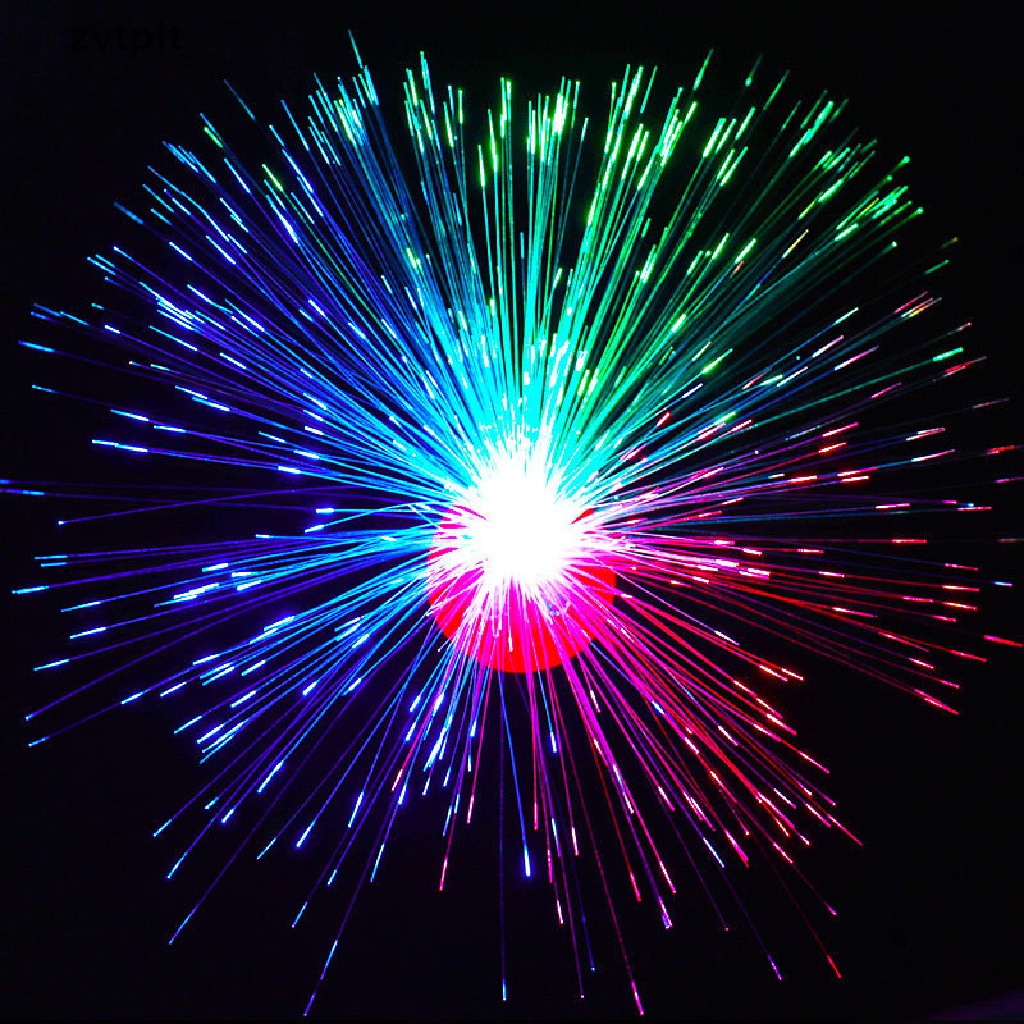[ZVPT] Colorful LED Fiber Nightlight Lamp Romantic Night Light Light Luminous Toys DSF