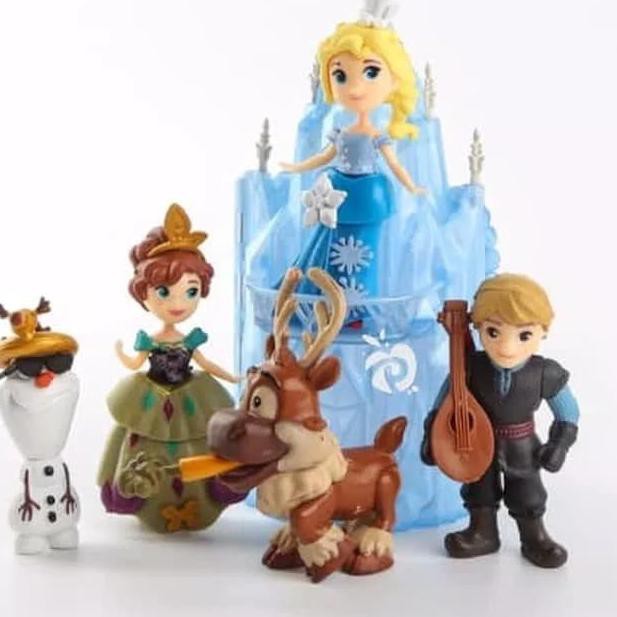 Mô Hình Đồ Chơi Nhân Vật Anna Elsa Chibi