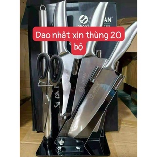 Bộ dao inox 6 món Nhật Bản