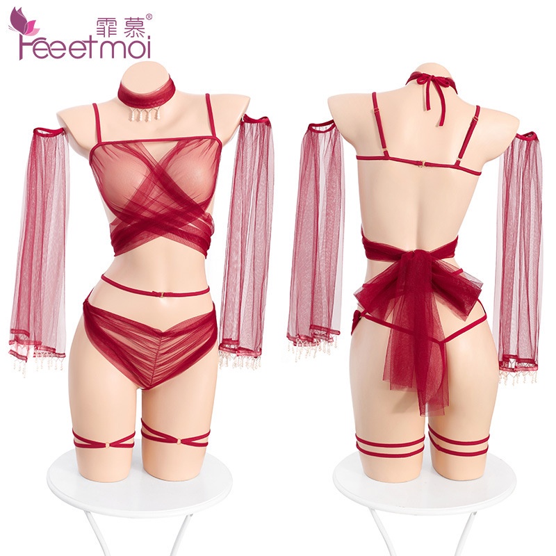Đồ Ngủ Cosplay Mỹ Nữ Trung Hoa Sexy  Hán Phục Gợi Cảm Cám Dỗ Quyến Rũ 7881 [CWEAR.SEXY_ĐỒ NGỦ &amp; NỘI Y CAO CẤP]