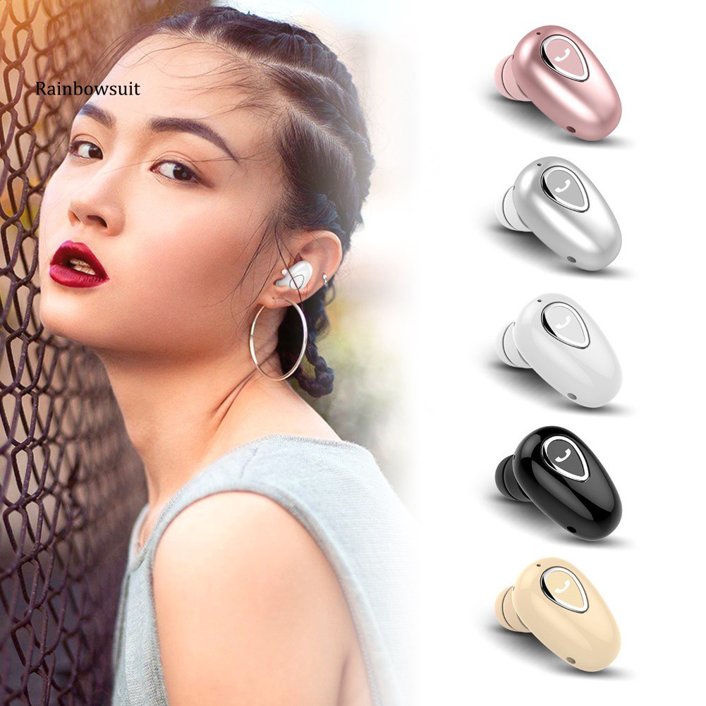 Tai nghe nhét tai không dây kết nối Bluetooth có mic