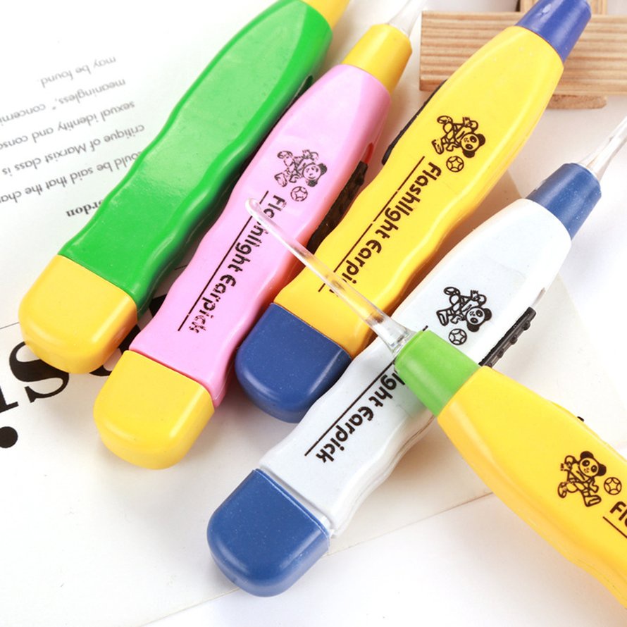 [Hàng mới về] Dụng cụ lấy ráy tai EASYGO đa chức năng tích hợp đèn an toàn cho bé