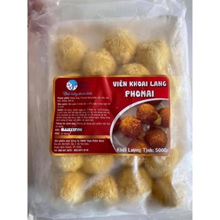 Viên khoai lang phô mai 500gr