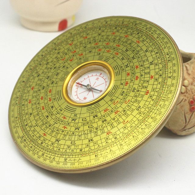 La Bàn Đồng Phong Thủy XD Và Du Lịch  chuyên dụng quà tặng 13cm