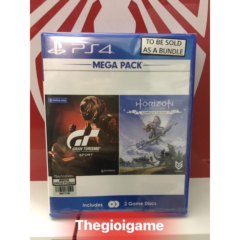 Game Ps4: 2 đĩa gam bộ mega pack / Grantumo / Horizon