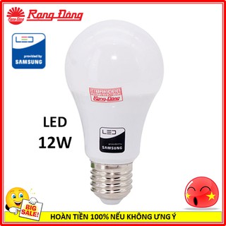 bóng đèn led 12W Rạng Đông cao cấp