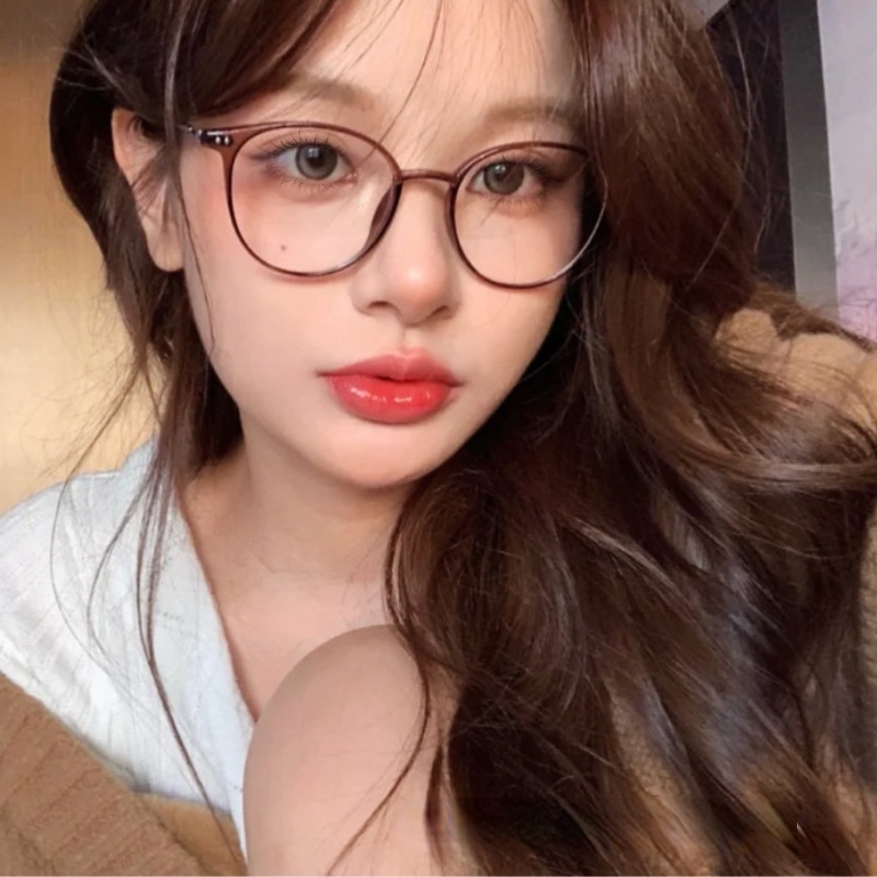 Mắt Kính Gọng Tròn Chống Ánh Sáng Xanh Thời Trang