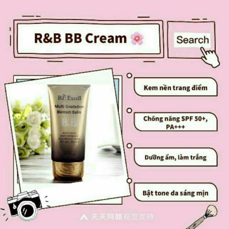 Kem nền BB cream chống nắng che khuyết điểm