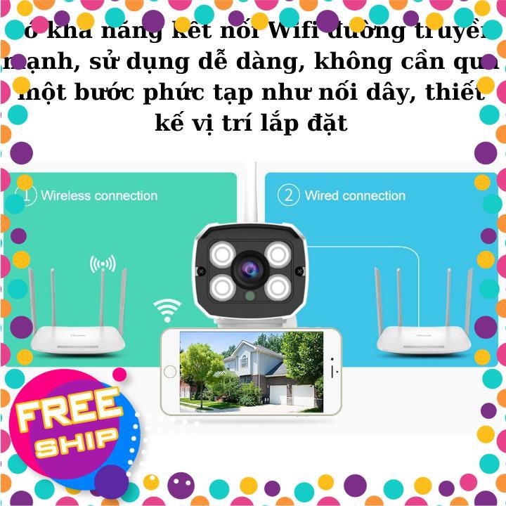 Camera wifi ngoài trời Srihome Sh024 , phát hiện chuyển động , chế độ offline tiện dụng AP hotspot , camera ip , camera