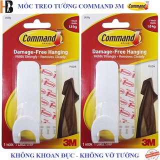 Móc treo tường, dán tường Command 3M