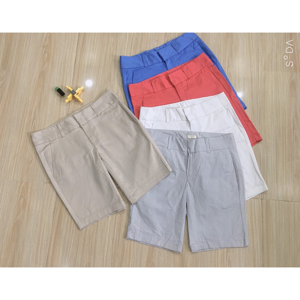 Quần short vải kaki cho nữ