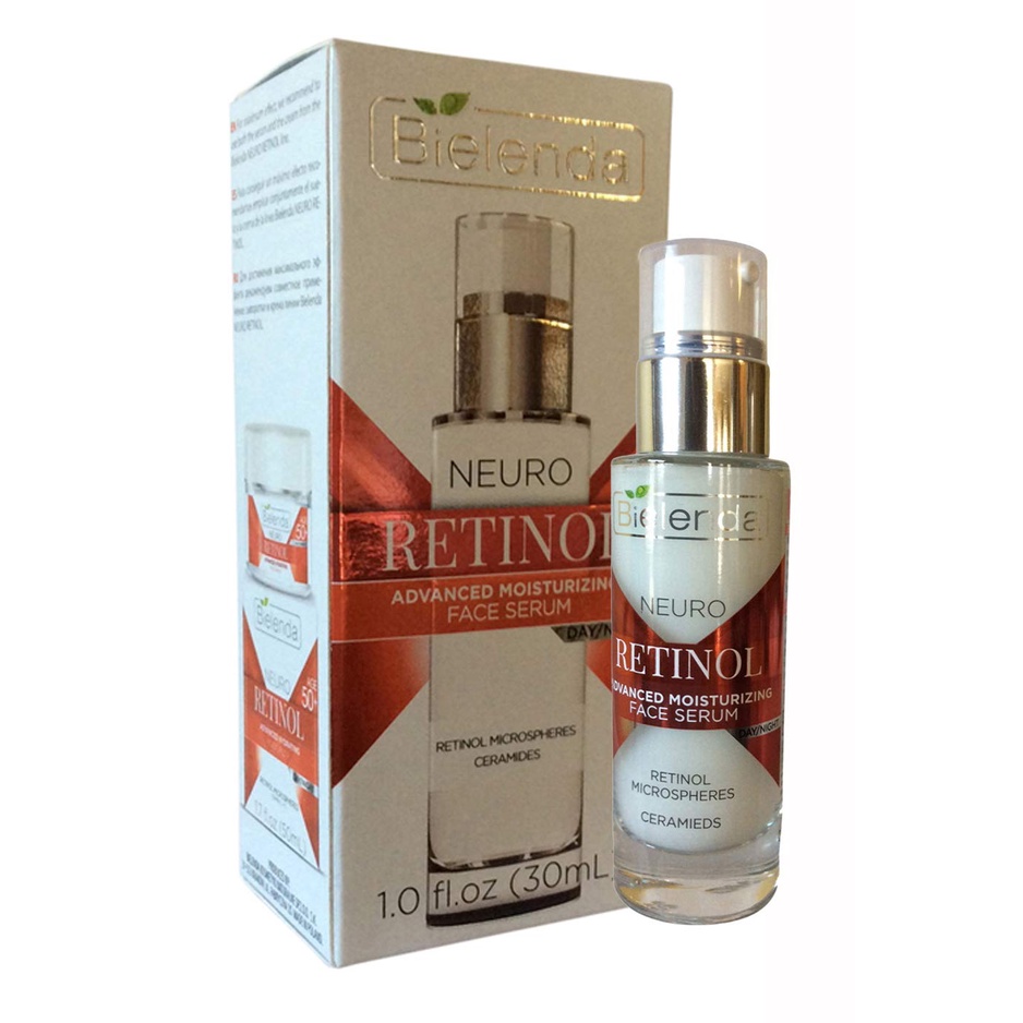 Serum dưỡng trắng Bielenda mờ nám tàn nhang thâm mụn giảm nếp nhăn săn chắc da nâng cơ mặt chống chảy xệ [𝐓𝐚̣̆𝐧𝐠 𝐦𝐚́𝐲