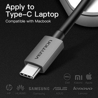 CÁP CHUYỂN ĐỔI TYPE- C RA HDMI + VGA VENTION CGKHA