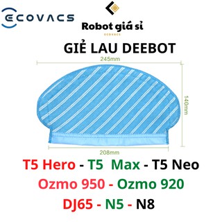 Giẻ lau robot hút bụi t5 hero t5 max t5 power t5 neo ozmo 950 ozm o920 dj65 n5 n8