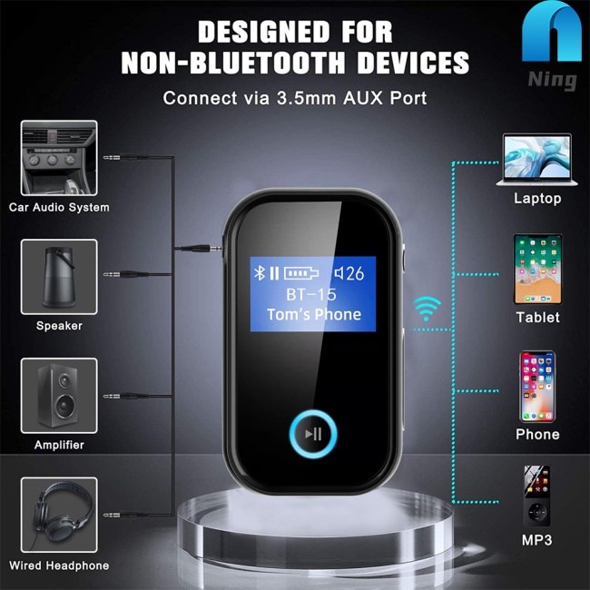 Thiết Bị Nhận Tín Hiệu Bluetooth 5.0 Và Phụ Kiện