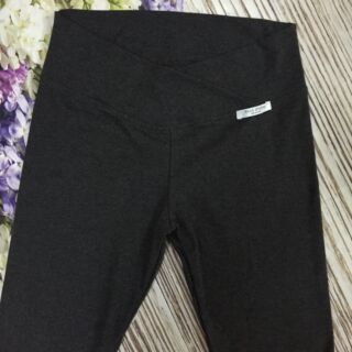 Quần legging bầu cạp chéo