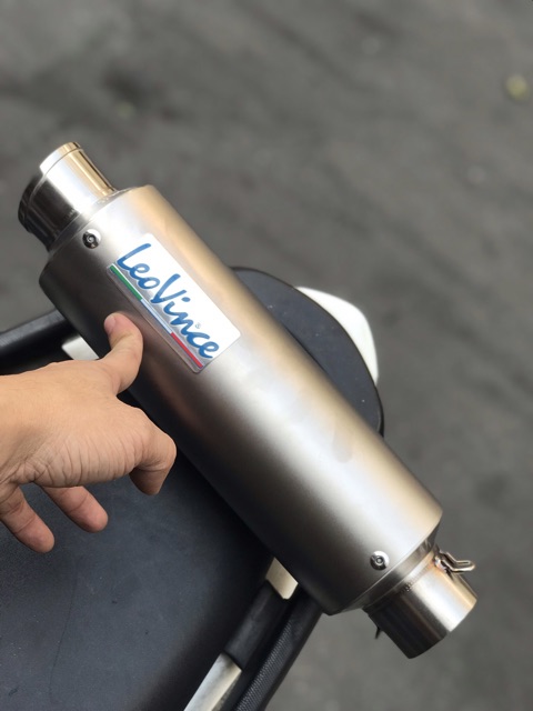 Lon bô pô tăng leovince bạc dài 240mm
