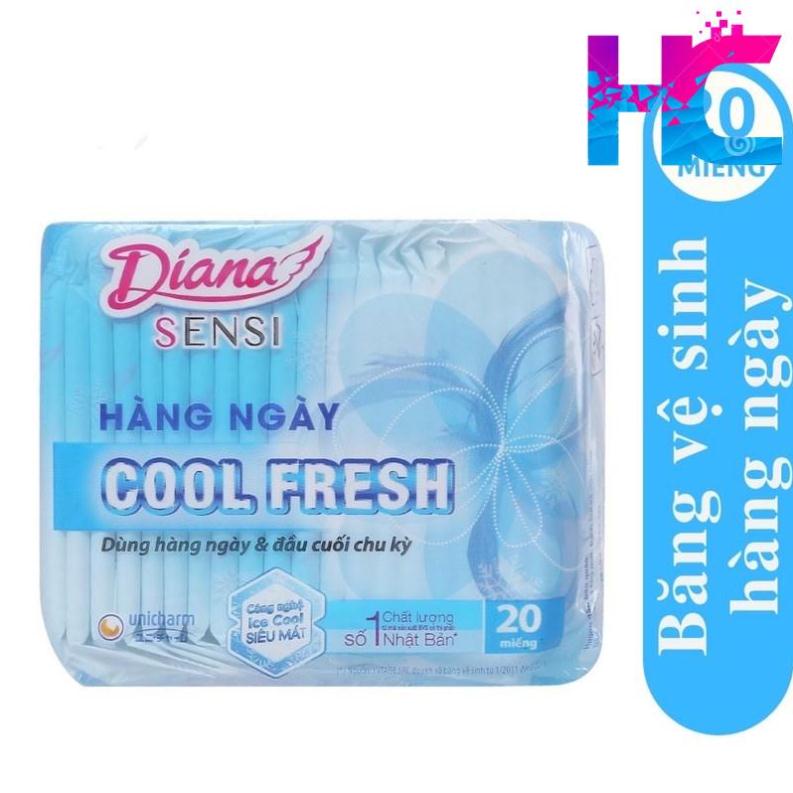 Băng vệ sinh Hàng Ngày Diana Sensi Cool Fresh Siêu Mát Lạnh