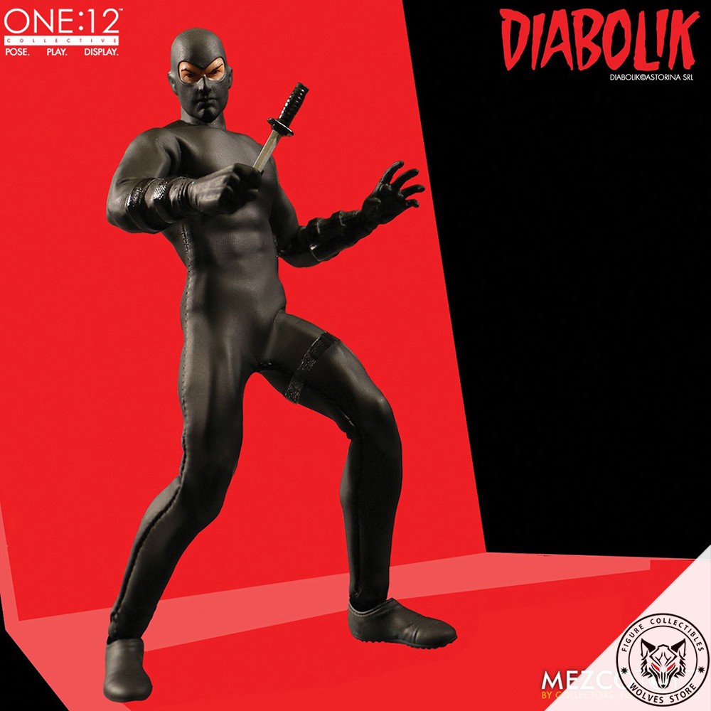 Mô hình chính hãng Mezco: Diabolik