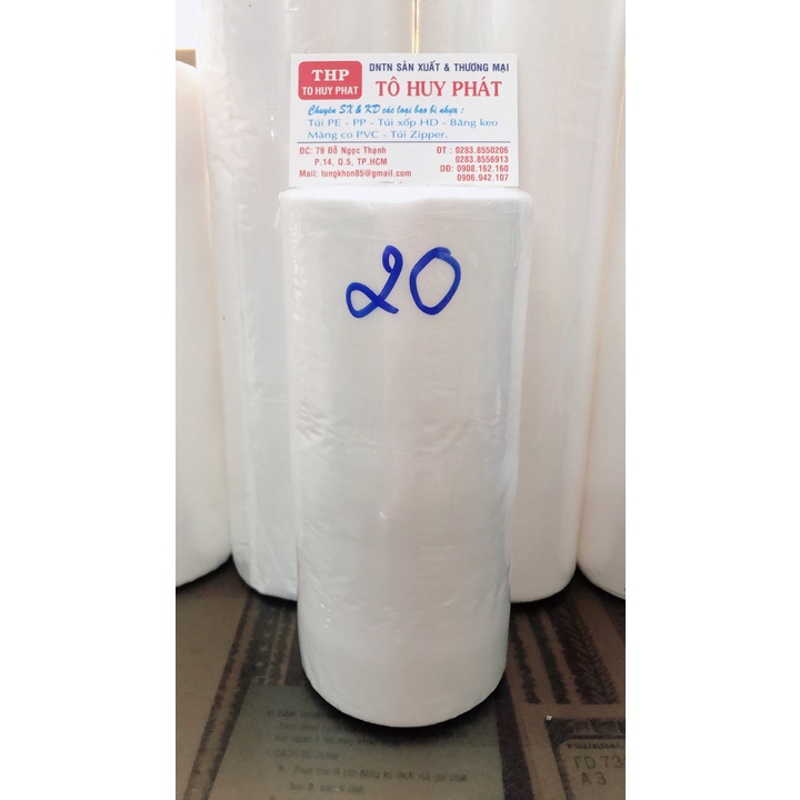 Cuồn Xốp Xé Siêu Thị - Túi Sinh Học Đựng Thực Phẩm