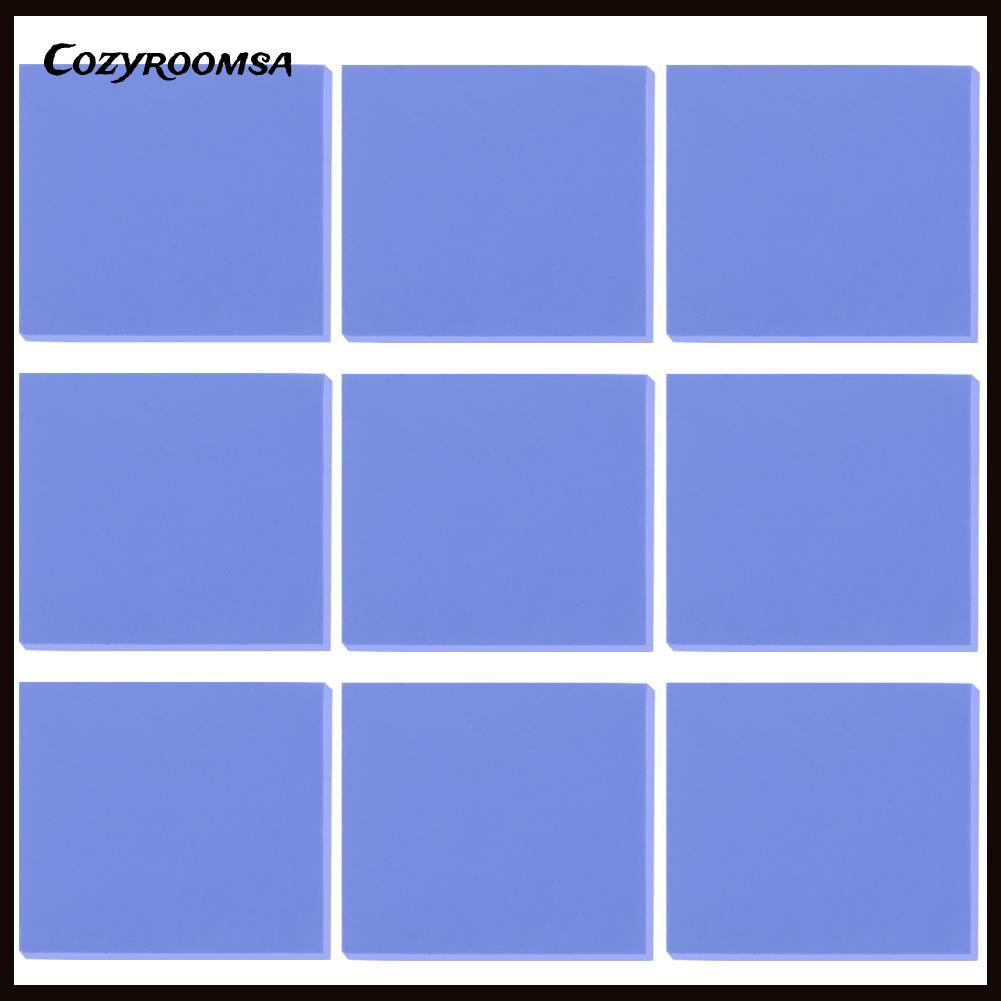 Bộ 9 miếng đệm silicone thoát nhiệt nhiệt cho GPU CPU 30x30x2mm