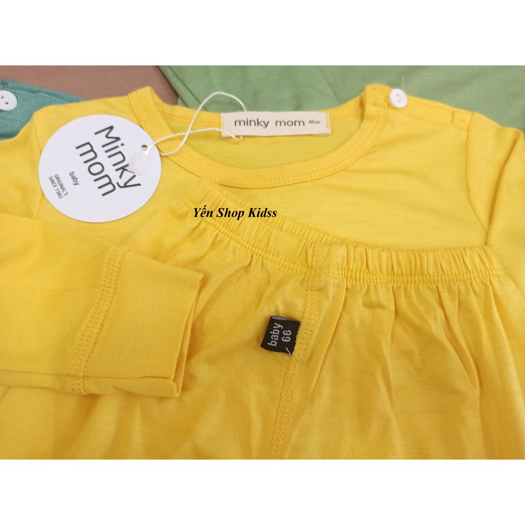 Sale !!! Bộ Dài Tay Cài Vai Chất Thun Lạnh Cho Bé (5-16kg) (152)