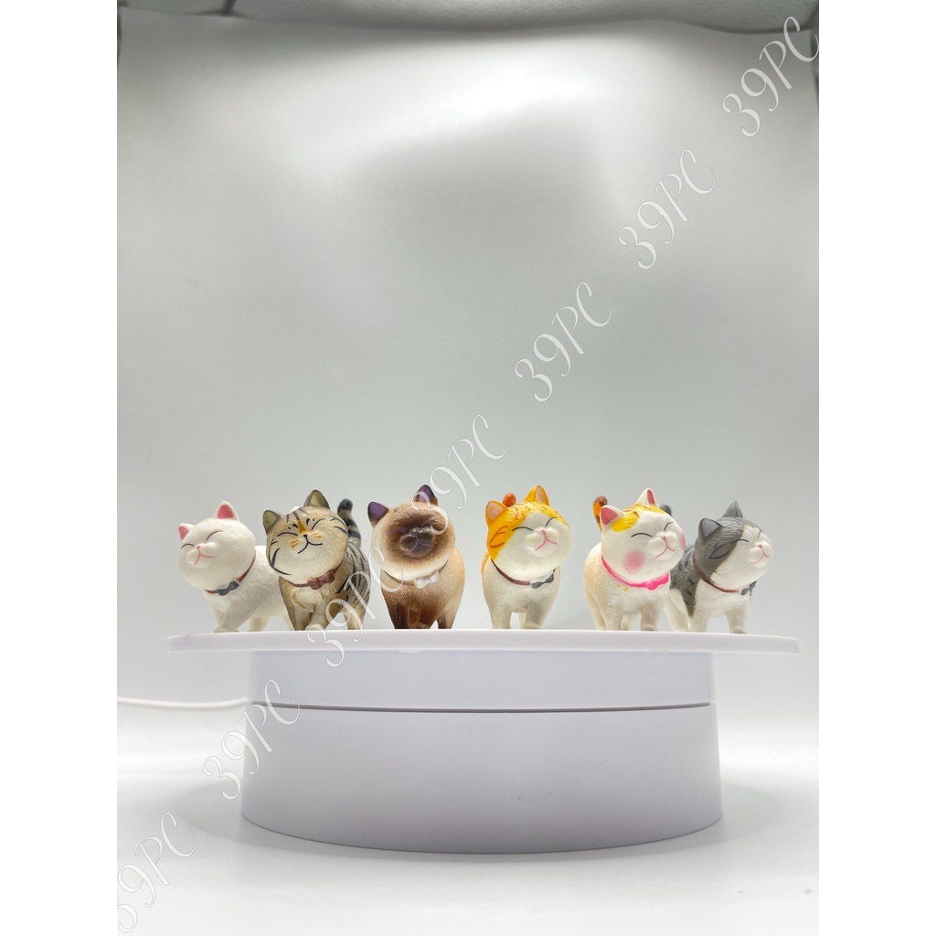 Mô Hình Mèo Con – Heo Con Mini Dễ Thương Trang Trí PC, Góc Học Tập