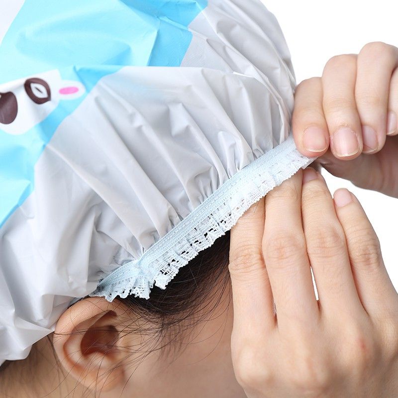 Mũ Trùm Đầu _ Mũ Chụp Tóc Khi Tắm _ Phụ Kiện Nhà Tắm
