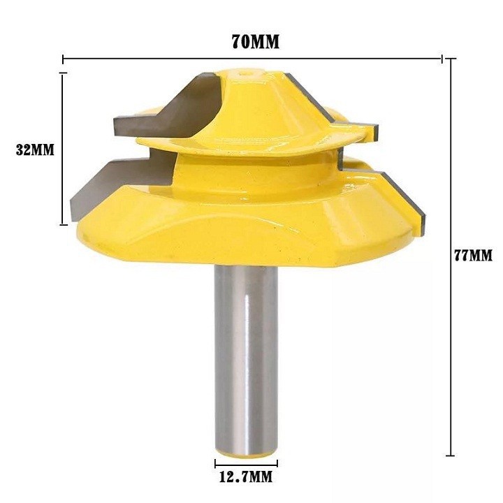 Mũi phay gỗ ghép hộp cho ván dày 20-32mm hợp kim chuẩn loại tốt