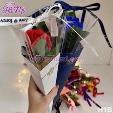 Hoa Hồng sáp 1 bông