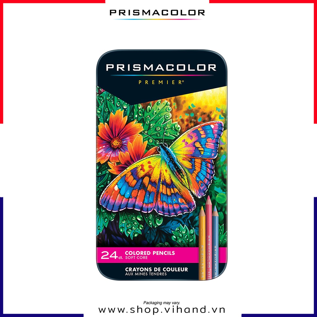 Bộ bút chì màu Prismacolor Premier Soft Core Pencils – 24 Màu