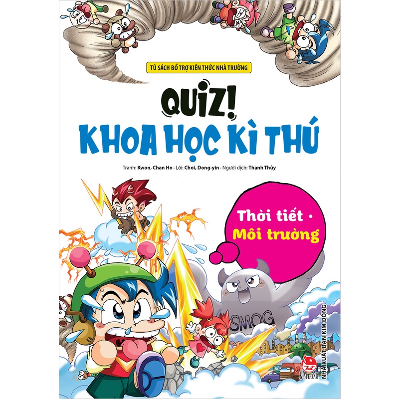 Sách - Quiz! Khoa học kì thú - Thời tiết Môi trường