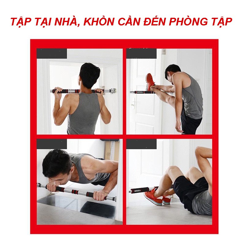 [GIẢM GIÁ] THANH TẬP XÀ ĐƠN GẮN CỬA NHIỀU CỠ, ĐA NĂNG CAO CẤP, TĂNG CƠ BẮP - LB246212