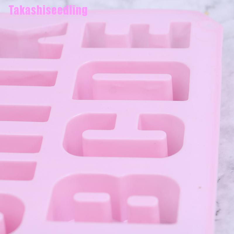 Khuôn Làm Bánh Chất Liệu Silicone Hình Chữ Cái Tiếng Anh