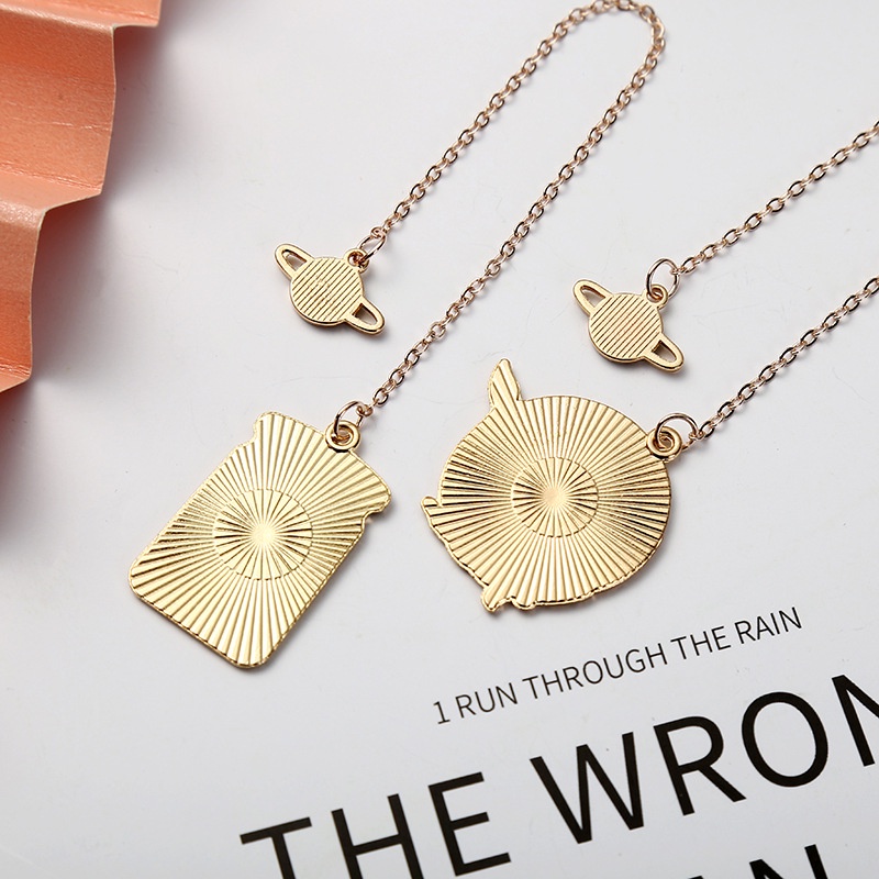 1 Thẻ Đánh Dấu Sách Bằng Hợp Kim Hình Phi Hành Gia Hoạt Hình Sáng Tạo Đa Ứng Dụng Cho Trường Học