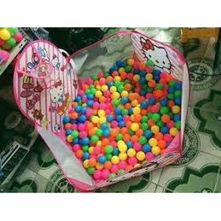 Combo 100 bóng+ lều loại 1 cho bé