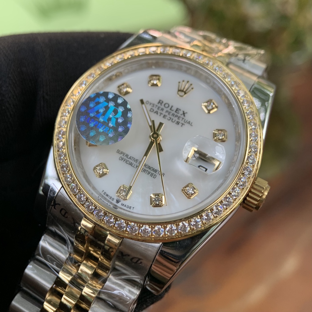 Đồng Hồ Nam RL DATEJUST Size 38mm, Size 41mm, Viền Đá, Mặt Kính Sapphire, Máy Cơ Automatic Nhật, Chống Nước 5ATM [Bảo Hà | BigBuy360 - bigbuy360.vn
