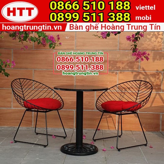 [MẪU MỚI] Bàn ghế ngoài trời giá rẻ - bàn ghế cafe tại XƯỞNG SẢN XUẤT HOÀNG TRUNG TÍN