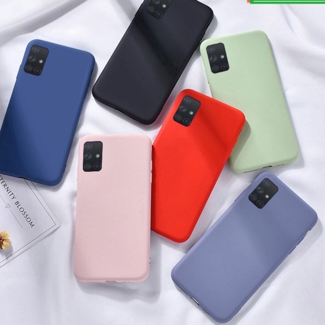 Ốp lưng dẻo màu Samsung A31 Silicone chống bẩn, chống nước - Nhiều màu