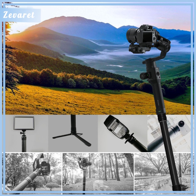 Thanh Nối Dài Bằng Sợi Carbon Cho DJI Osmo Mobile3 / 2 Ronin SC / S 3 Axis Gimbal