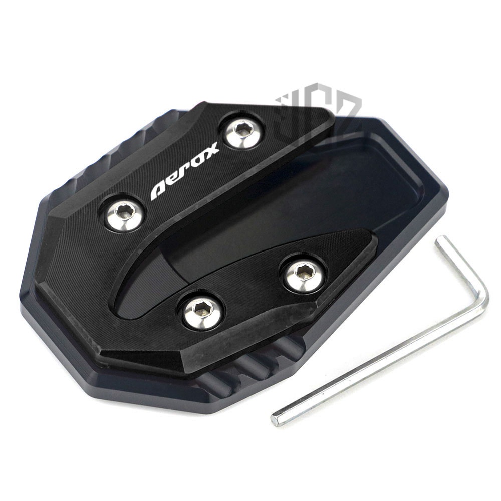 Đế Chân Chống Mở Rộng CNC Cho Xe Máy Yamaha NVX 155 150 AEROX V1 V2 2016 2017 2018 2019 2020 2021