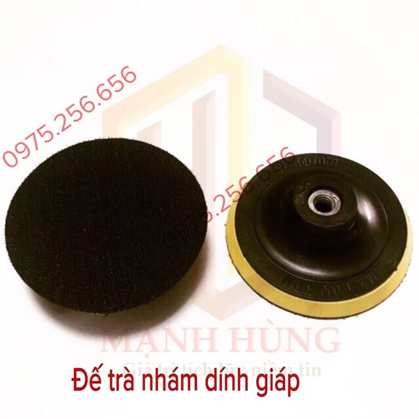 Đế chà nhám dính giáp phi 10 phụ kiện máy trà cầm tay