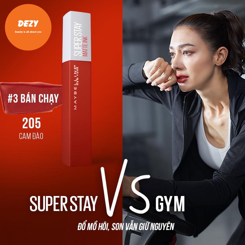 [TEM PHỤ] Son Lì Maybelline Super Stay Matte Ink Không Trôi CHÍNH HÃNG Son Môi Kem Lì Maybeline New York Dưỡng Môi Dezy | BigBuy360 - bigbuy360.vn