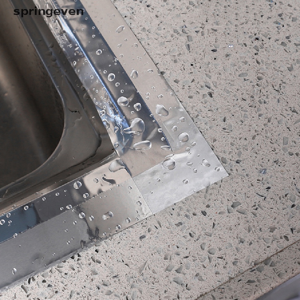 springeven Sink Waterproof Sticker Anti-mold Tape Countertop Toilet Heat Insulation Foil RFT