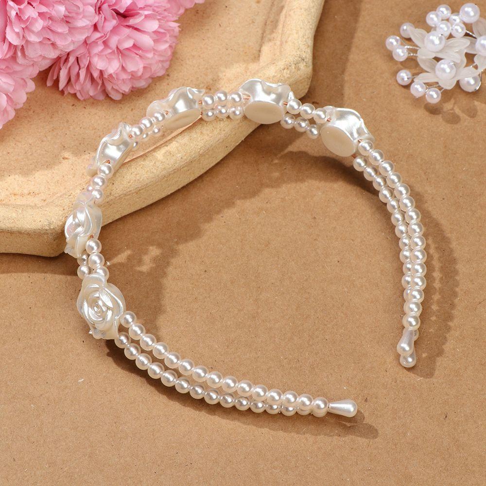 Kẹp Tóc Hoa Hồng Đính Đá Thời Trang Cho Cô Dâu